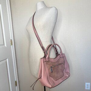 ✨ Closet Refresh - Perlina Amelia Dusty Rose Leather Satchel